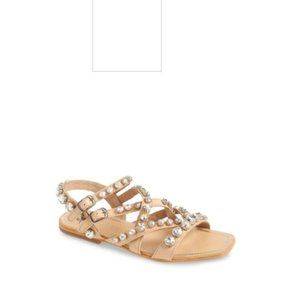 Jeffrey Campbell Calath Women Studded Flat Sandals